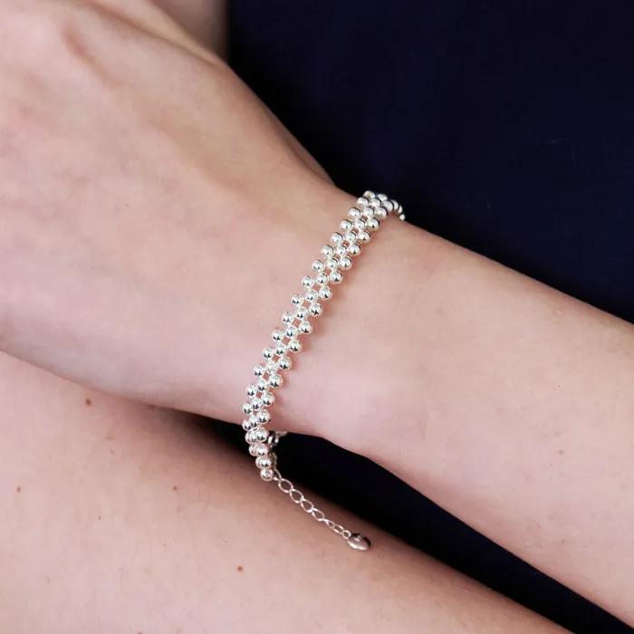 [set] AL004+AL018 AFTER DOT EARringS & bracelet