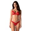 Obsessive - Aliosa Ensemble Deux Pièces - Rouge L/XL