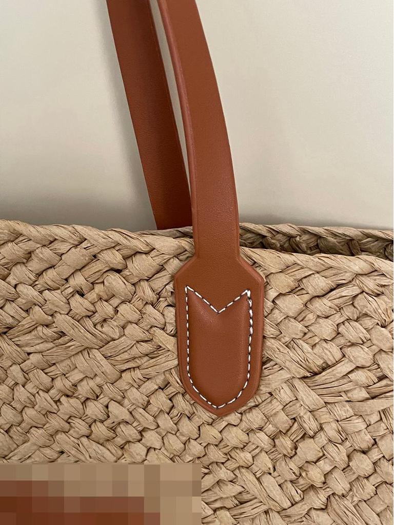 Straw Woven Large Capacity Seaside Tote Bag LD8836