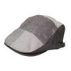 winter hunting patchwork newsboy hunting large adjustable size Mixed-material cap, hat, cap, men's, gentleman's, cap, size, casual, stylish, /