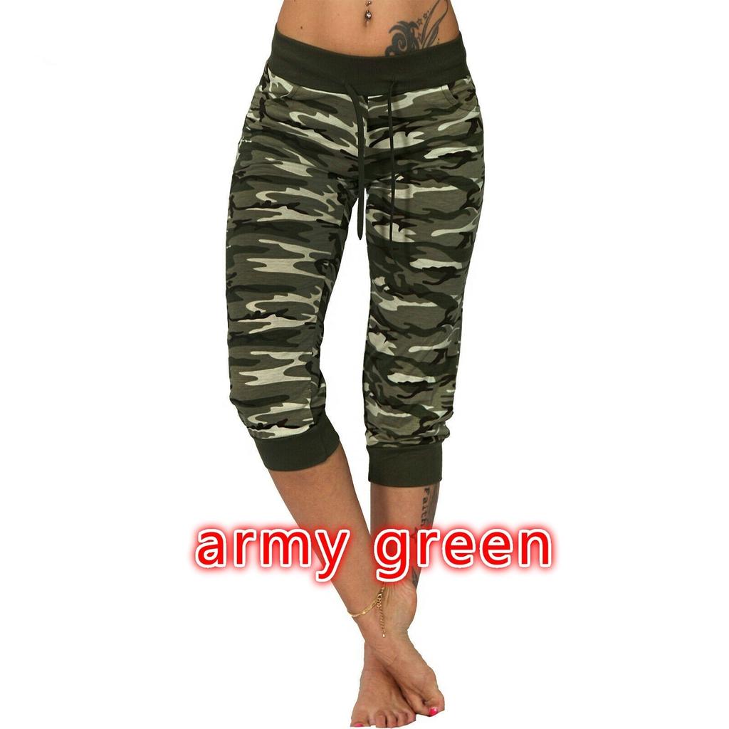 Pantalones Capri ligeros para mujer Camuflaje Sport Fitness Pantalones  Pantalones Legging Talla grande comprar a buen precio — entrega gratuita,  reseñas reales con fotos — Joom