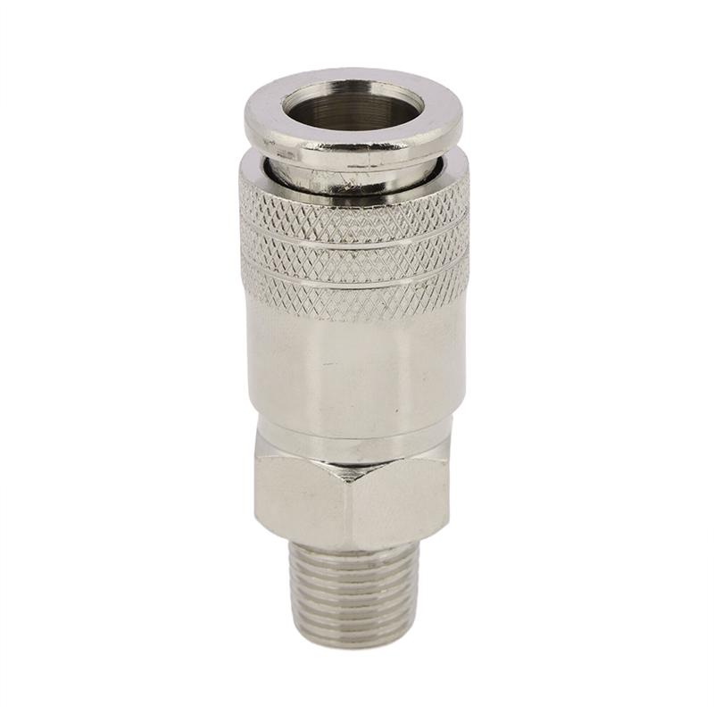 Luftkompressor G1/4 Hann Gjenge Pneumatisk Fittings Adapter Metall Hurtigkobling EU Standard For Luftverktøy Tilbehør