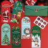 6pcs Christmas Card Set 6-Pattern Funny Christmas Card Greeting With Envelopes And Stickers For Giving Christmas Gift Cards