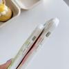 Gradient Love Heart Wavy Phone Case For 16 15 17 Pro Max Air 14 11 13 12 Mini Plus IPhone17 Clear Soft Silicone Cover