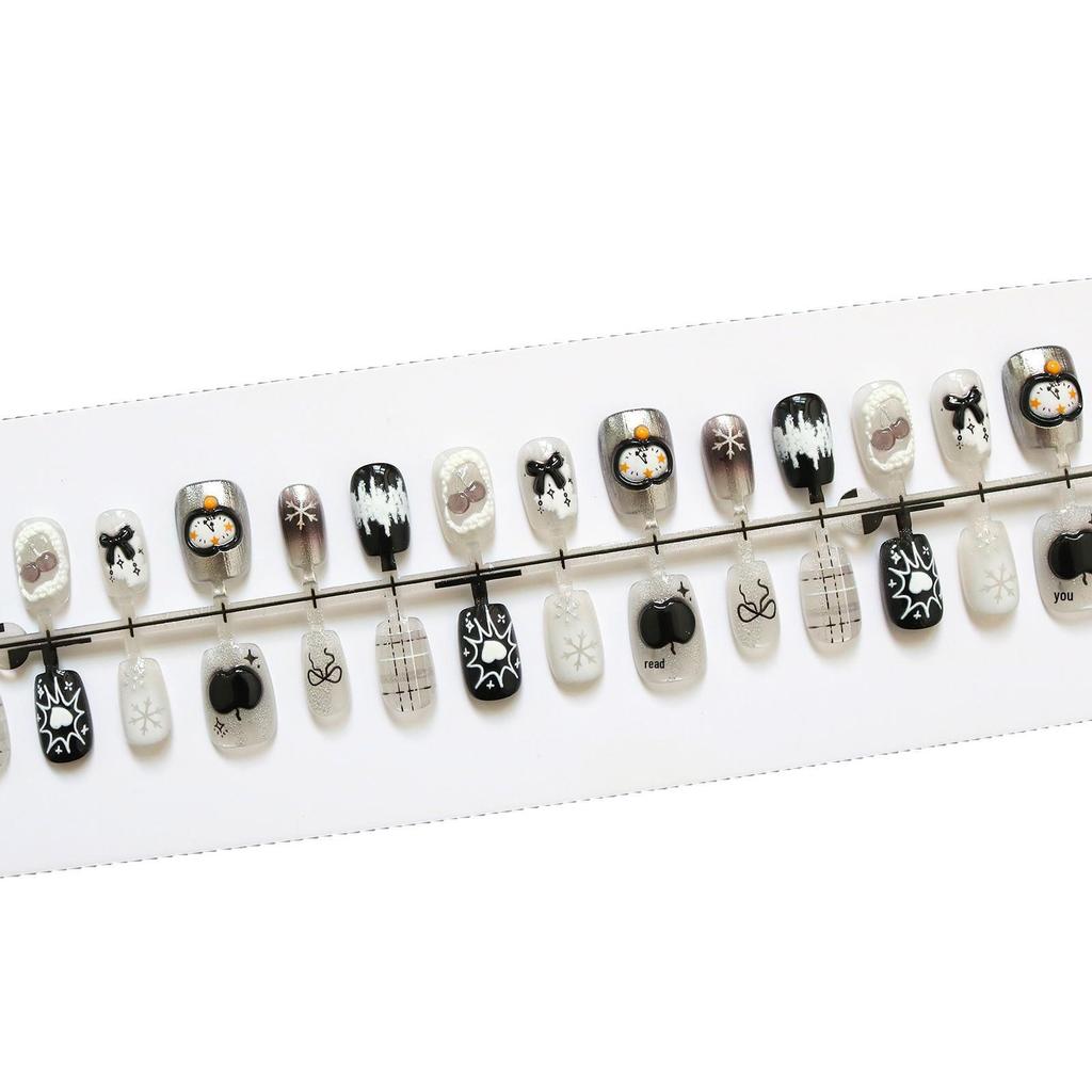 3D Sweet Cat Eye Wearable Nails – High-End Whitening Nail Art Patches