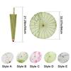 Bamboo Ancient Dance Umbrella Handmade Hanfu Umbrella Oil Paper Umbrella  Photograph Prop