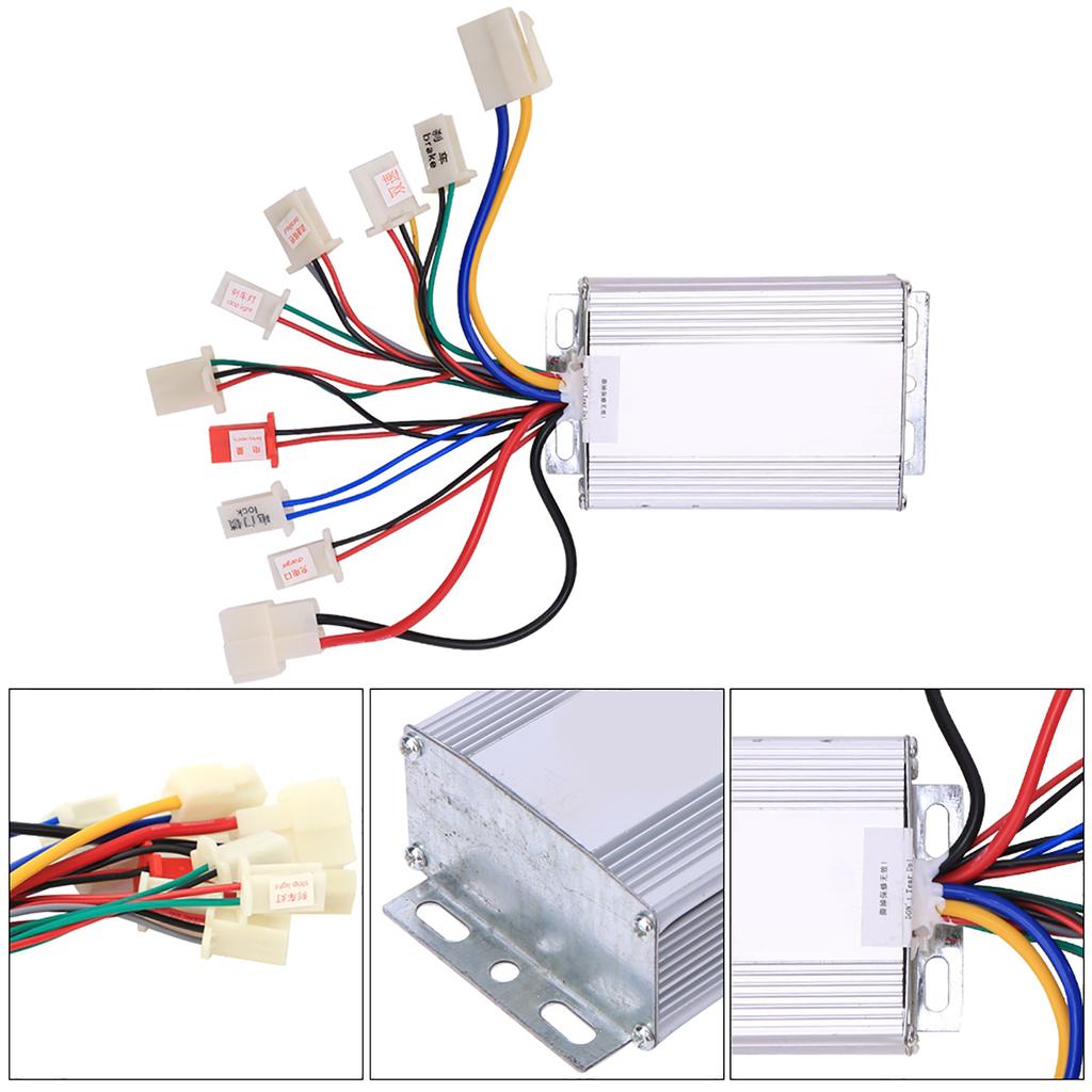 36V 500W Brushed Motor Controller Bicycle Scooter Speed Control Electric Bike Parts