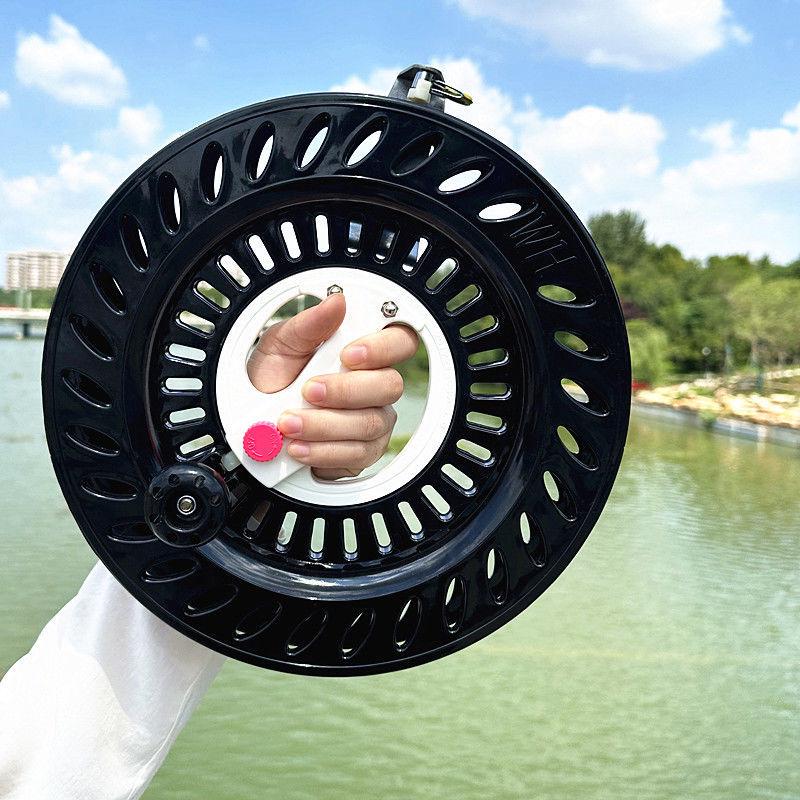 ABS Large Bearing Boat Fishing Hand-Cranked Kite Reel & Spool Winder