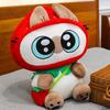Cross-border Strawberry Siamese Cat Plush Toy Doll Cat Doll Throw Pillow Doll Machine Exchange Gift