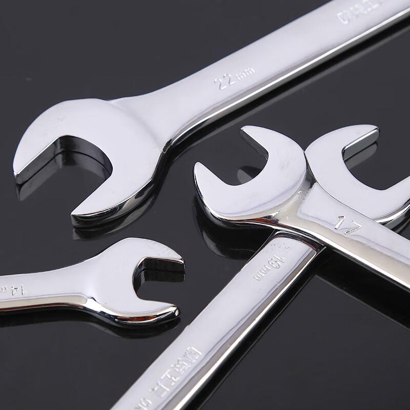 Ouke Mirror-Finish Dual-Use Open-End Combination Wrench