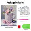 Flower Pearl Painting Handmade Diy Pearl Art Painting Stickers Home Decoration Gifts