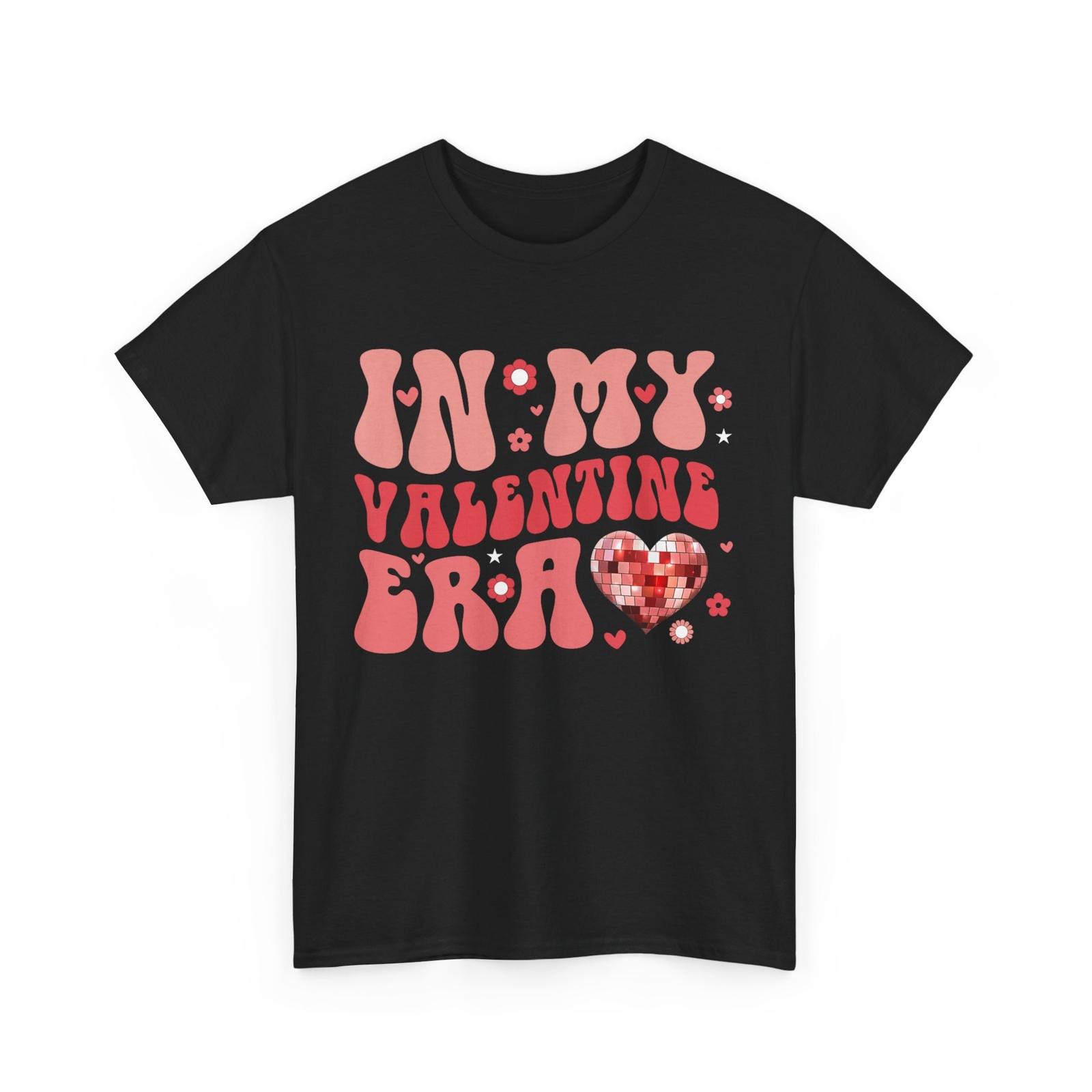 In My Valentine Era Cute Valentine Day Girls Kids Retro T-shirt M