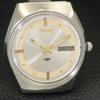AUTOMATIC VINTAGE CITIZEN 8200 JAPAN MENS SILVER COLOR DIAL WATCH a702747-1 R210-a702747