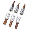 Handy 1/4 Inch 6pcs Hex Screwdriver Bit Socket Set H3 H8 Screw Driver Tools
