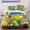 3pcs Duvet Cover Set (1*Duvet Cover + 2*Pillowcase, Without Core), Bamse Print Soft All‑Season Bedding Set, Home Bedroom Decor Gift