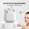 Fones de Ouvido Sem Fio TWS Air 2 de Segunda Geração com 24H de Autonomia, Controle por Toque Bluetooth, Suporte a Siri para Celular iOS Android