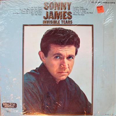 LP Schallplatte SONNY JAMES - Unsichtbare Tränen JS6067 HILLTOP 1969 US Country Gebraucht