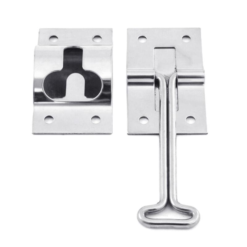 Stainless Steel Heavy-duty Capacity T-Style Entry Door Catch Holder for RV