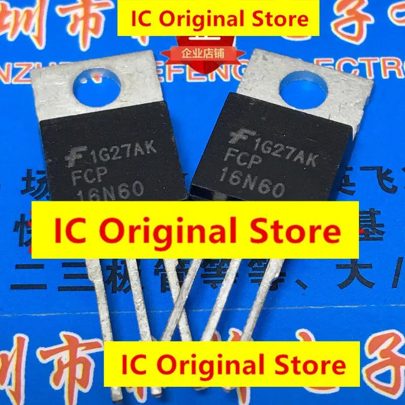 10pcs FCP16N60 New Import Spot TO-220 600V 16A P16N60 Field Effect Transistor Electronic Components Into Three Feet 16N60