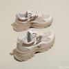 New autumn versatile women's shoes thick sole increased height ultra light durable breathable sports mesh shoes for women