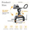 Pack Upgraded Boat Fishing Rod Holders Universal 360 Degree Adjustable AluminumFishing Rod Holder with Enlarge Clamp for Men