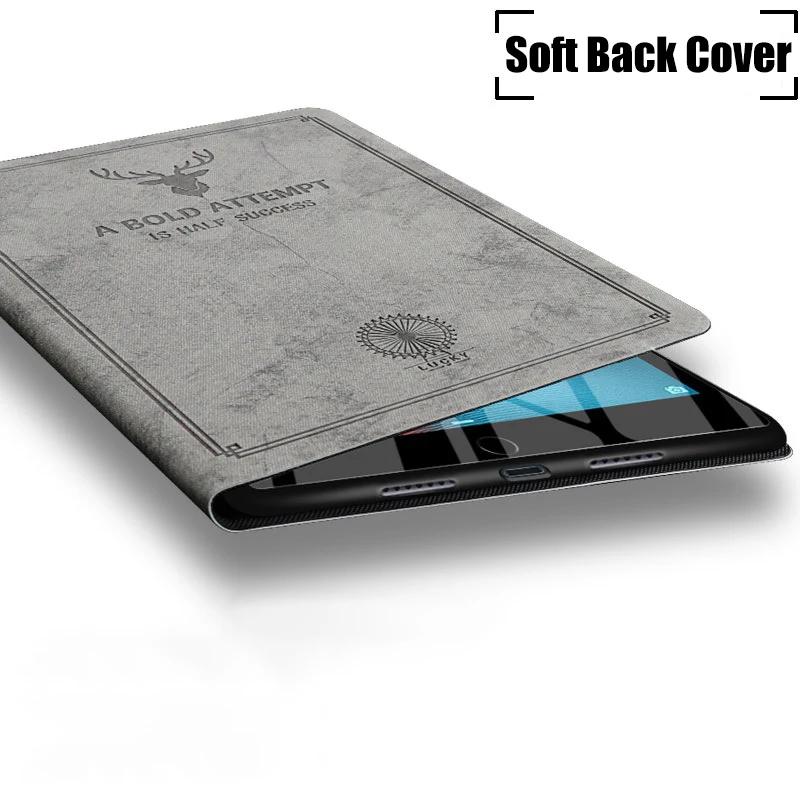 Premium Deer Head Case for Xiaomi Redmi 6 5 4 Pro Plus 12.4 11 10.1 8 Inch Redmi Pad 10.6 " Folding Stand Leather Tablet Cover