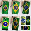 Brazil Brazilian Flag For Huawei Nova Y70 Y72 Y73 Y60 Y90 Y61 Y91 7i 8i 11i 12i 12s 9 10 SE P20 P30 P40 Lite Case