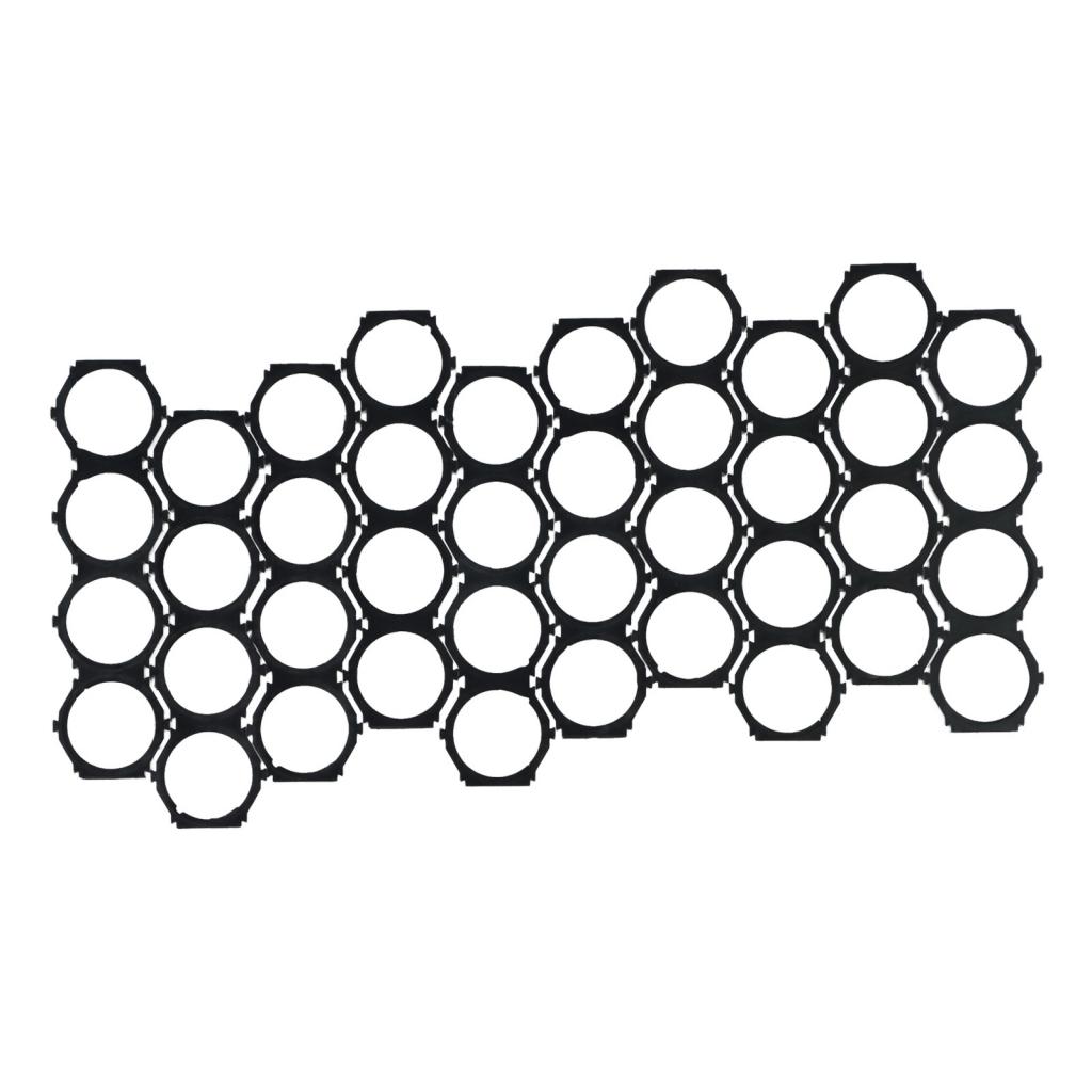 10pcs 21700 Battery Holder Stand Plastic Frame Brackets for Holding Battery Pack