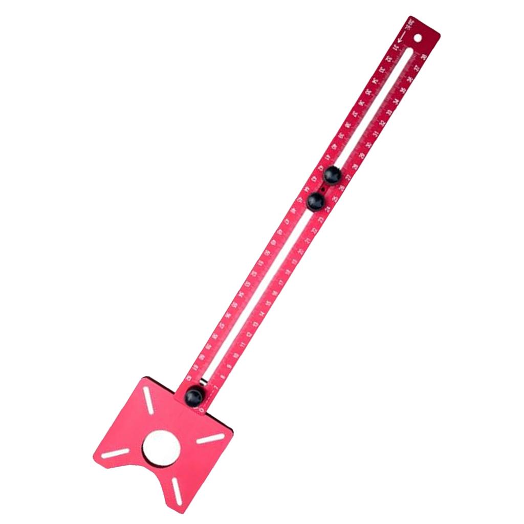 3 in 1 Router Milling Groove Bracket Removable Aluminum Alloy Base Circular Hole Slotting Locating T