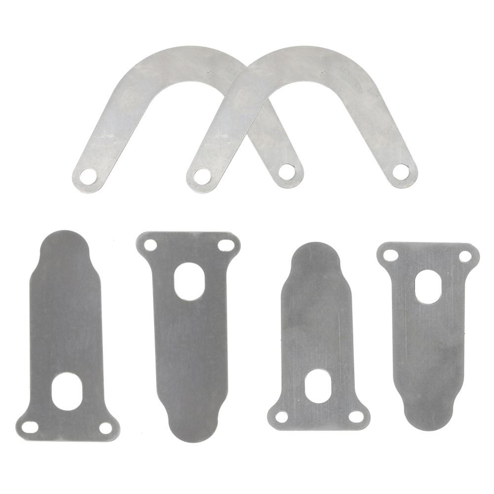6pcs Air Compressor Pump Head Valve Plates for Replacement Metal Construction for Enhanced Durability and Performance