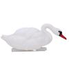 Swan Decoy Pond Decoration Plastic Lifelike Simulation Goose Floating Decoy Ornament for Pool Lake Garden Patio