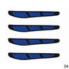 4Pcs Car Door Edges Rearview Mirror Guard Strip Protector Anti-collision waterproof Car Stickers Car Accessories Exterior