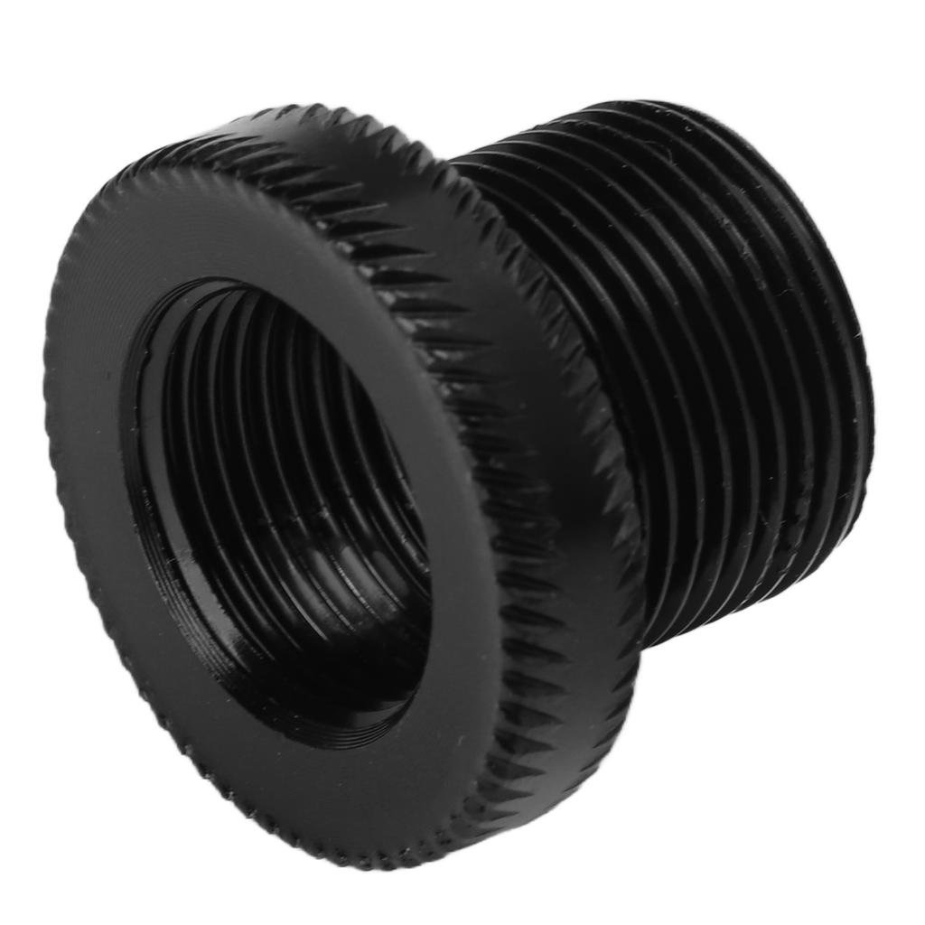 Auto Ölfilter Adapter Metall Universal Automobil Schwarz Gewindeanschluss Autozubehör5 8 24 auf 1 2 20