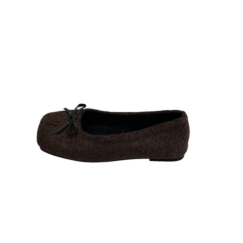Fashion Elegant and stylish flat single-shoe women's 2025 autumn new style comfortable, versatile and lightweight Mary Jane shoes