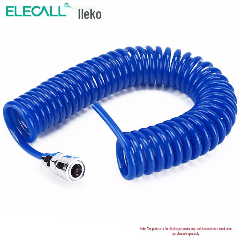 Wear-Resistant Retractable PU Air Hose 8x5mm