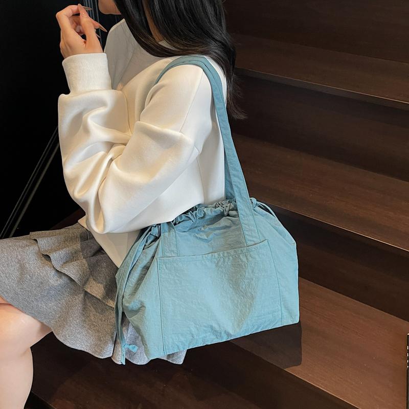 Women's Crossbody Bag Solid Color Shoulder Bag Large Capacity Tote Bag