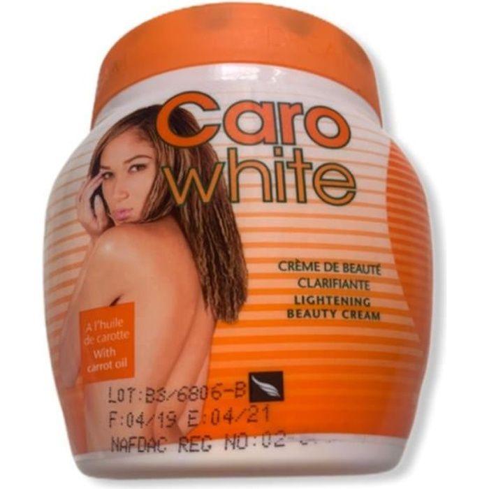 Crème Éclaircissante - Caro White - Beauté - Riche En B-carotène - Vitamines A&E - Sans Parabène