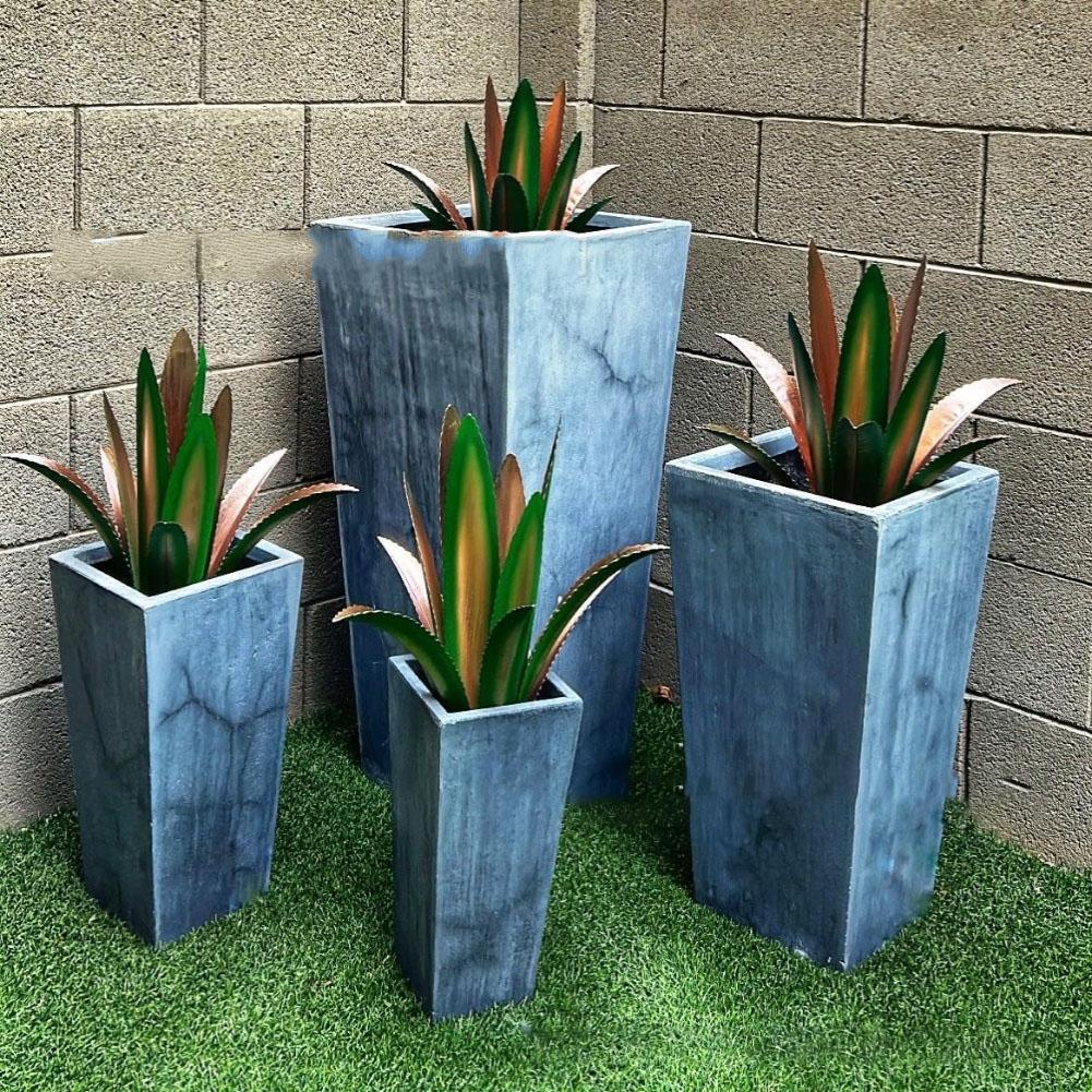 Gartenkunst Metall Agave Dekoration Außen Skulptur