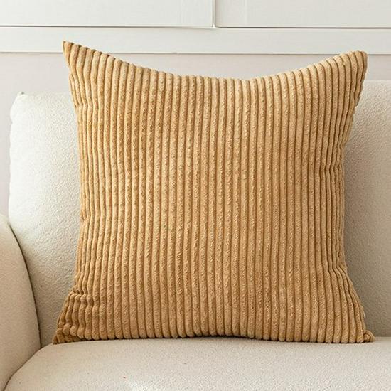 Severský lehký luxusní pruhovaný povlak na polštář - Všestranný a klasický design