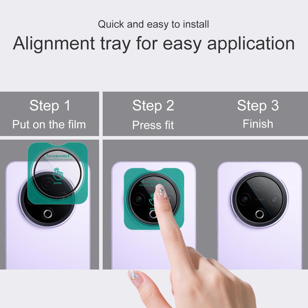 For Vivo Y500 5G Glass IMAK High Definition Glass Lens Film Self-positioning Version