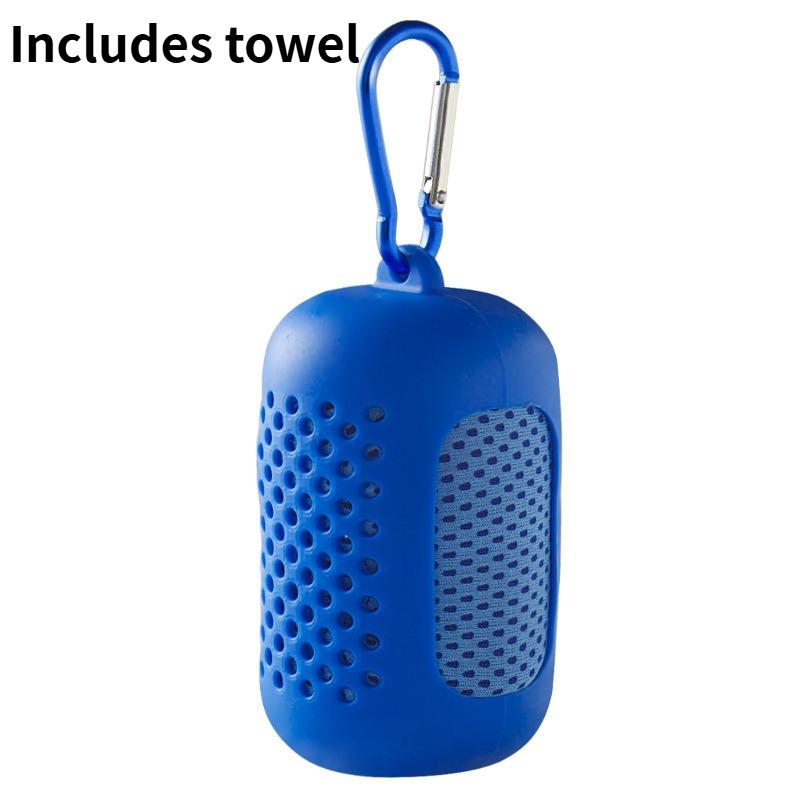 Portable Mini Towel Cover,Including Sports Towels,Can Be Hung Freely,Suitable for Outdoor Fitness,Gym Running,Quick Drying Towel