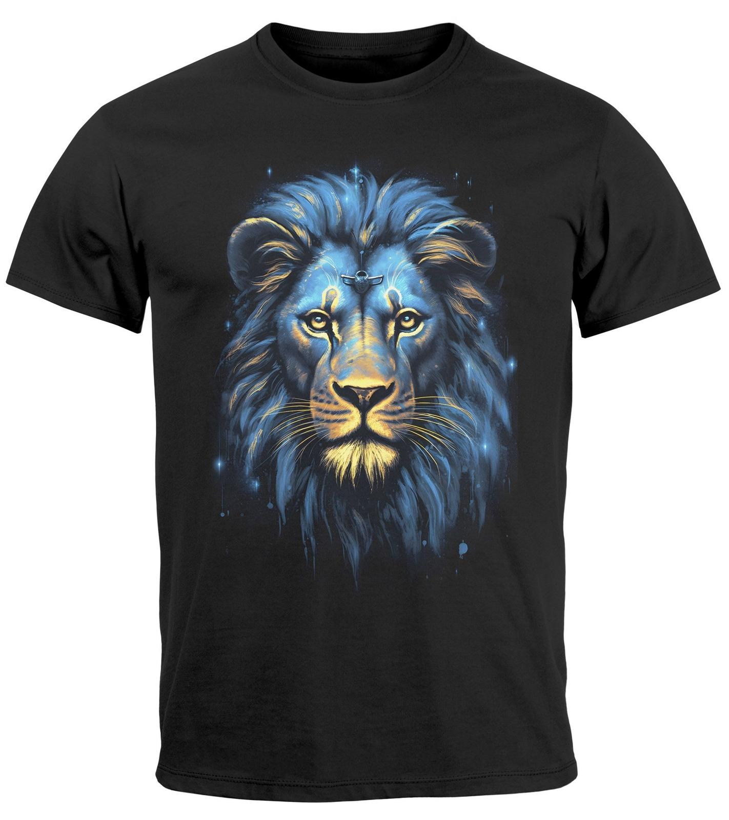 Lion Art Print Graphic T-Shirt XXXXL
