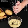 German-Made Stainless Steel Multifunctional Taro and Potato Masher