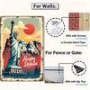 Metal Wall Decorative Paintings for Kitchen Farm Cafe Bar Interior