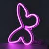 LED Schmetterling Neonlicht USB Schmetterling Wandhängeleuchte Nachtlichter für Zimmer Weihnachtsfeier Hochzeitsfeier Schlafzimmerdekoration