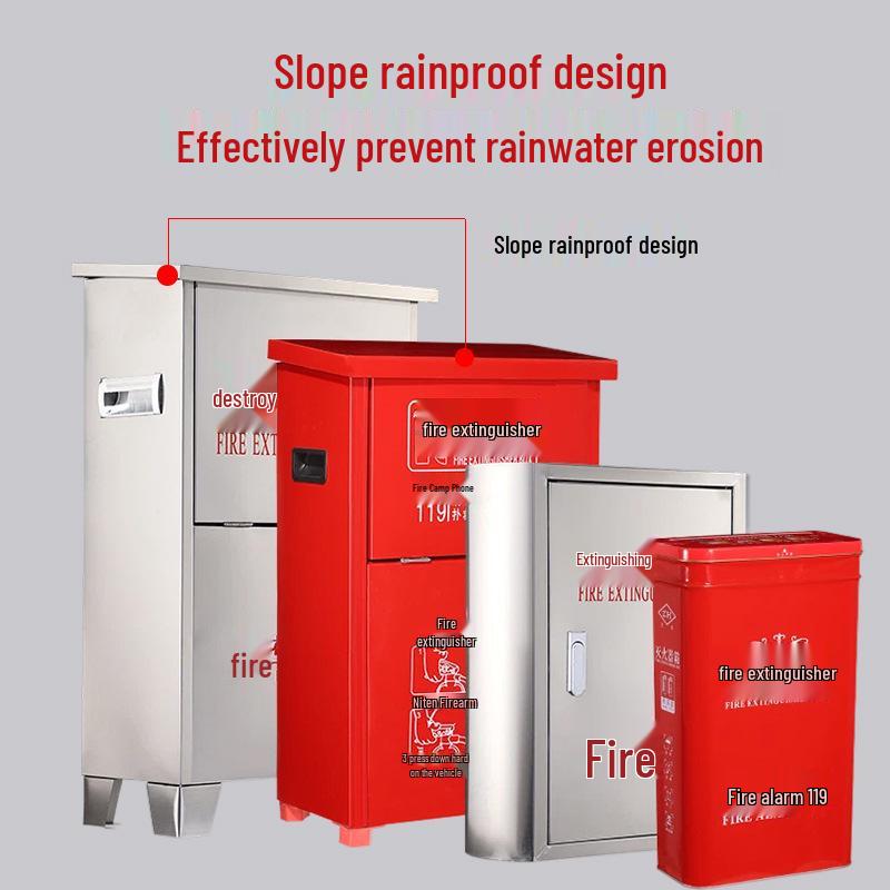 

4KG & 5KG Fire Extinguisher Box Set - Household, Commercial, School Use, Multi-Spec Fire Hydrant Box 2KG Fire Extinguisher Red Box