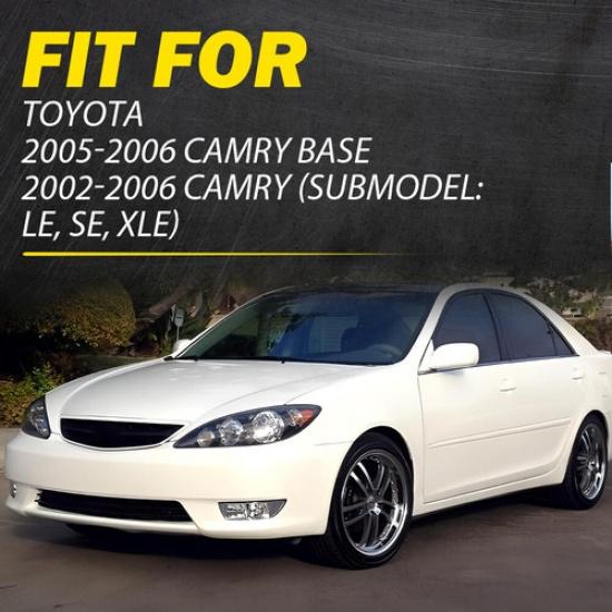 For 2002-2006 Toyota Camry Door Ide Handle Front Rear Passenger Side Gray