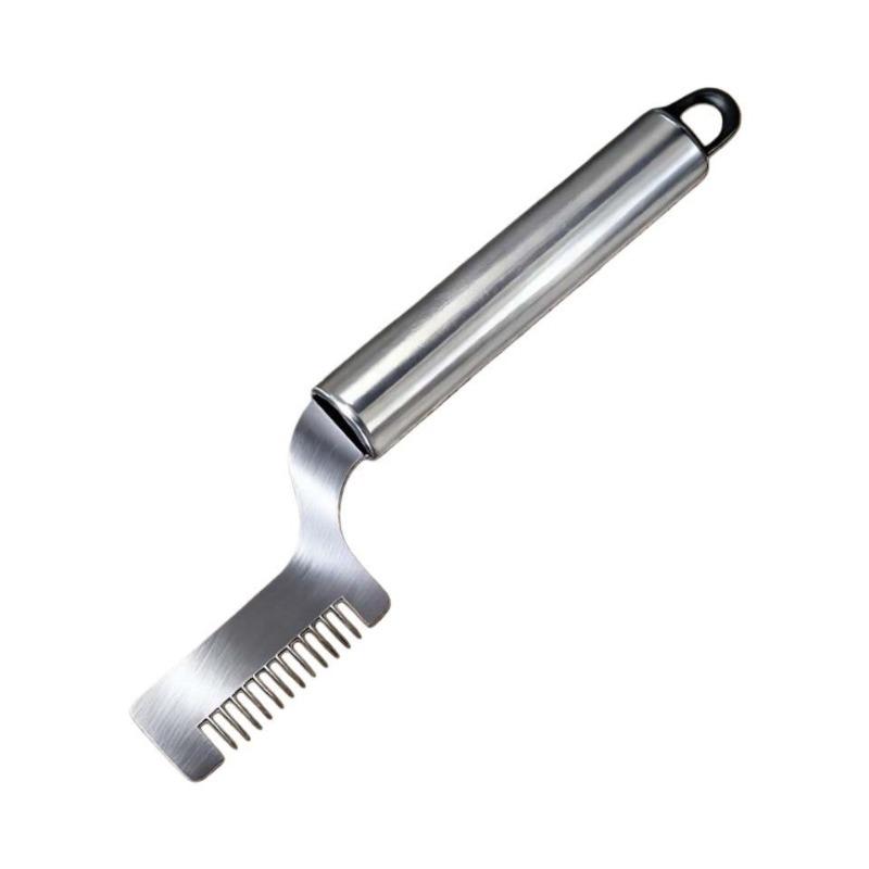 Stainless Steel Multi-functional Onion Cutting Tool - Onion Slicer - Onion Flower Cutter - Onion Shreds Knife - Stainless Steel Slicing Knife