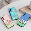 C-Cute M-Maltese Phone Case For Samsung S25,S24,S21,S22,S23,S30,Ultra,S20,Plus,Fe,Lite,Note,10,Black Cover
