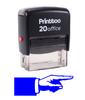 Printtoo ARROW LEFT Self Inking Rubber Stamp Office Stationary Custom